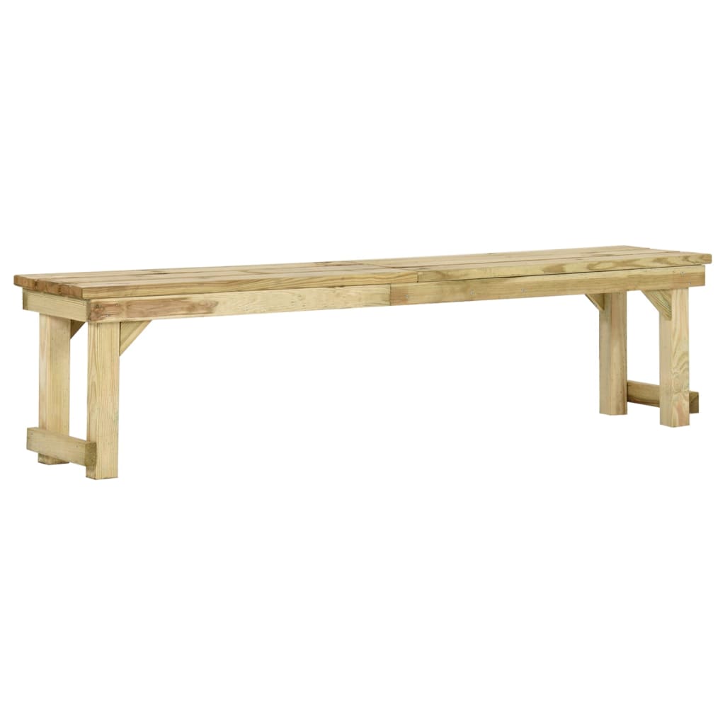 Tuinbank 140 Cm Geïmpregneerd Grenenhout