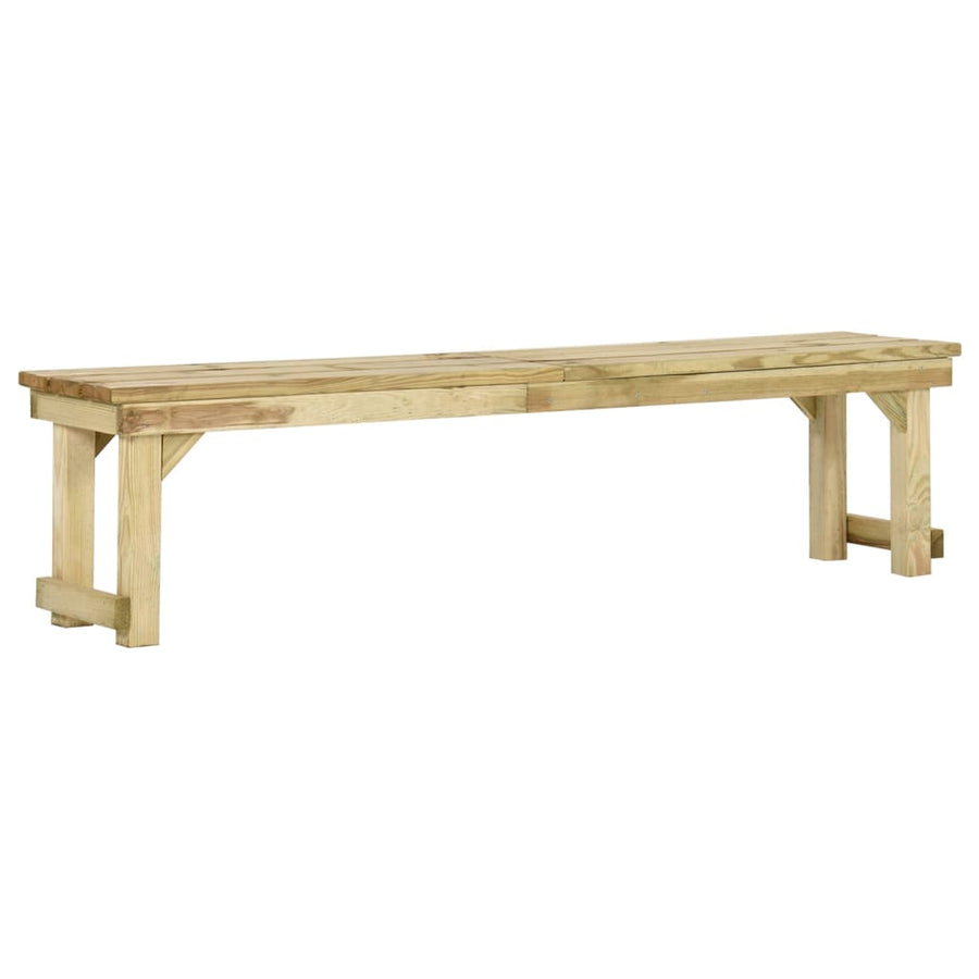 Tuinbank 140 Cm Geïmpregneerd Grenenhout
