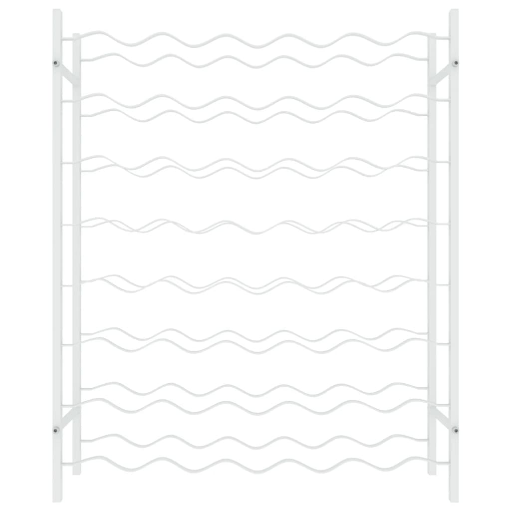 Wijnrek Voor Flessen Metaal 48 Wit