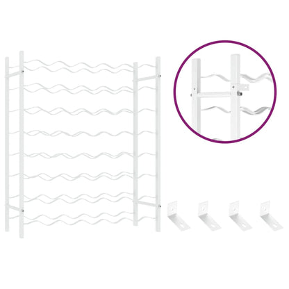Wijnrek Voor Flessen Metaal 48 Wit