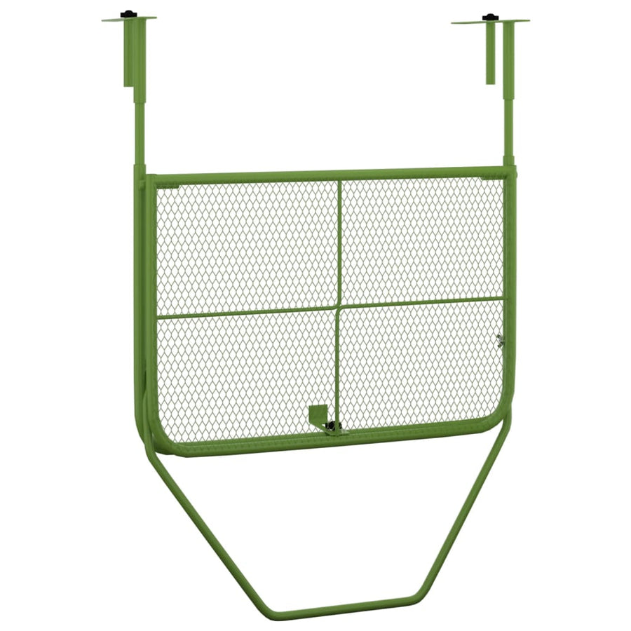 Balkontafel 60X40 Cm Staal Groen