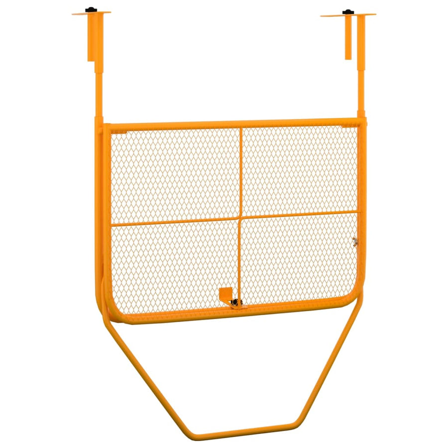 Balkontafel 60x40 cm staal geel Geel