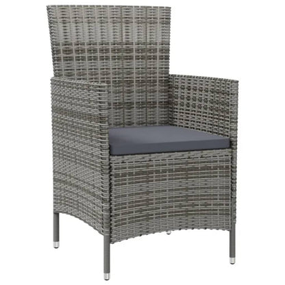 5-Delige Tuinset Met Kussens Poly Rattan 4
