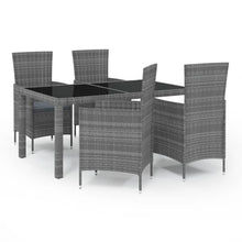 5-Delige Tuinset Met Kussens Poly Rattan 4