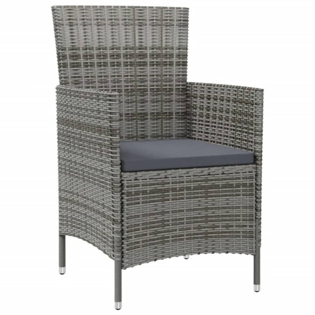 7-Delige Tuinset Met Kussens Poly Rattan 6