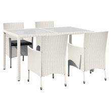 5-Delige Tuinset Met Kussens Poly Rattan 4