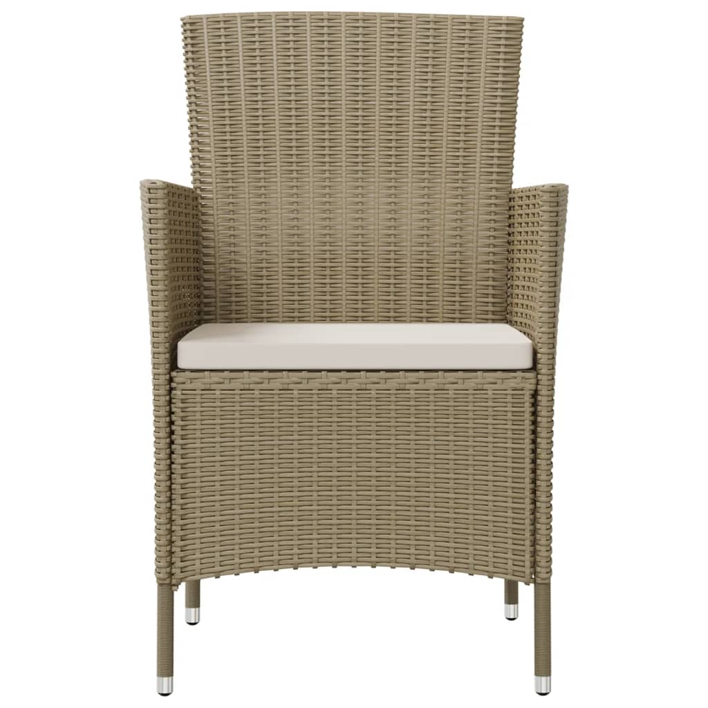 9-Delige Tuinset Met Kussens Poly Rattan 8