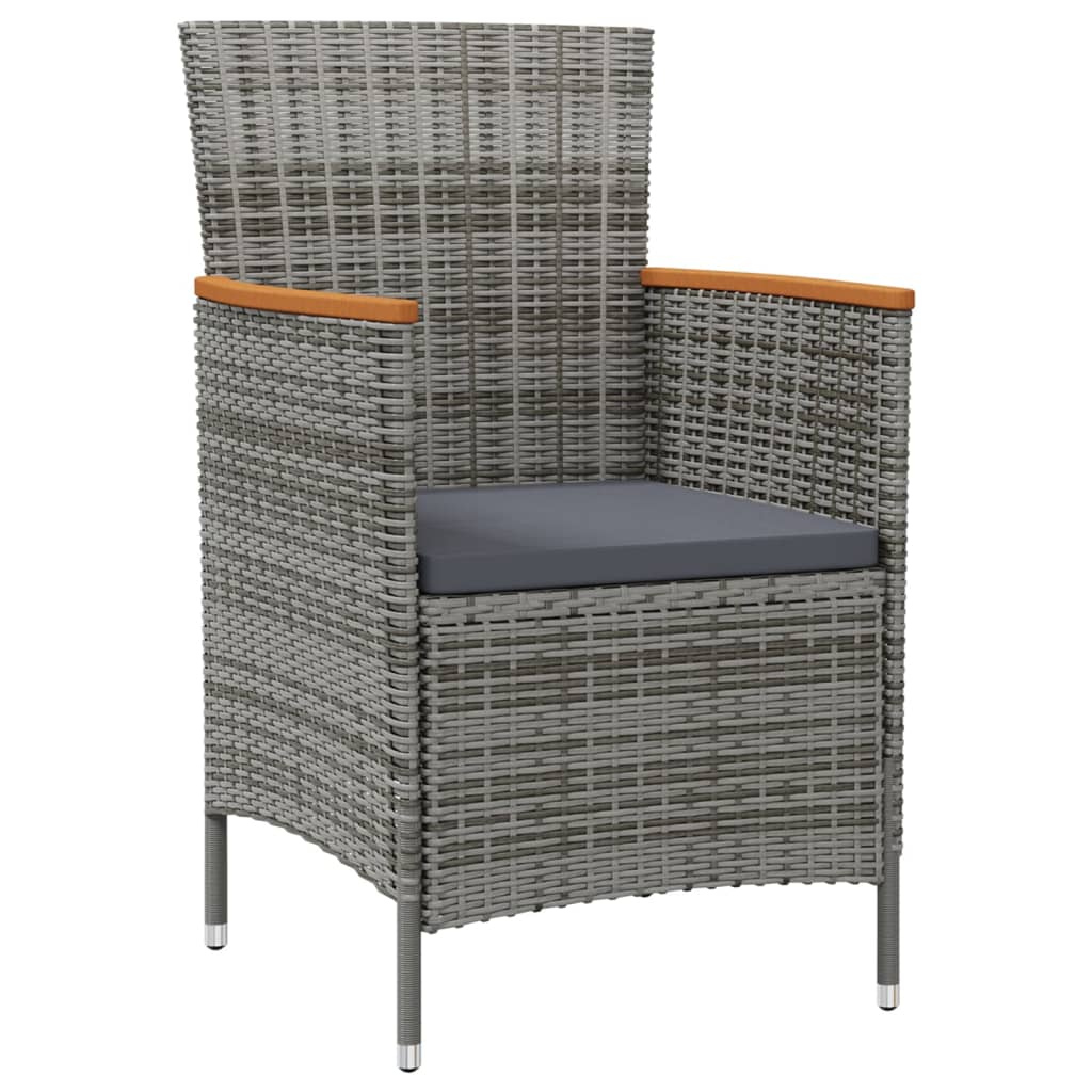 7-Delige Tuinset Met Kussens Poly Rattan 6