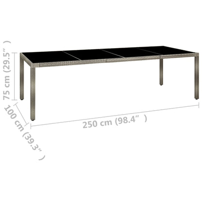 9-Delige Tuinset Met Kussens Poly Rattan 8