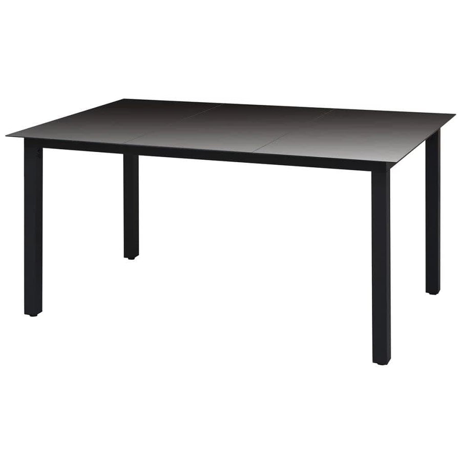 -Delige Tuinset Met Kussens Poly Rattan 5 150 cm tafellengte Grijs