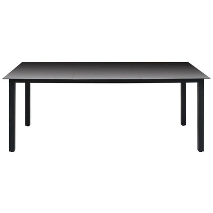 -Delige Tuinset Met Kussens Poly Rattan 9 190 cm tafellengte Grijs