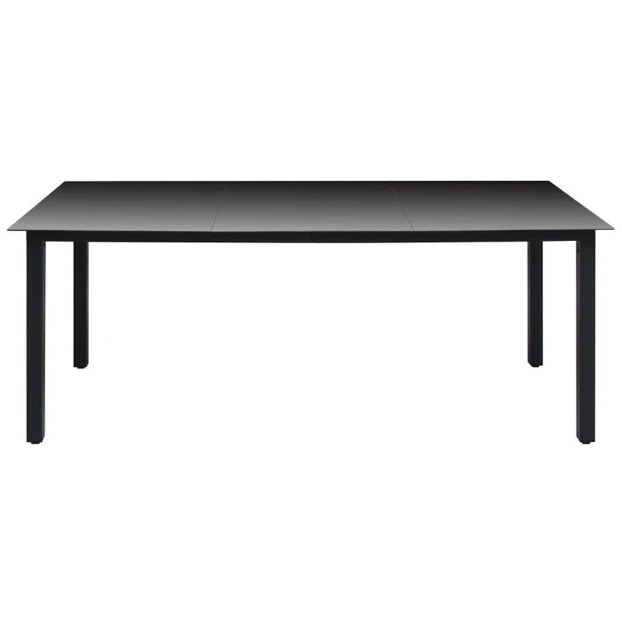 -Delige Tuinset Met Kussens Poly Rattan 9 190 cm tafellengte Grijs