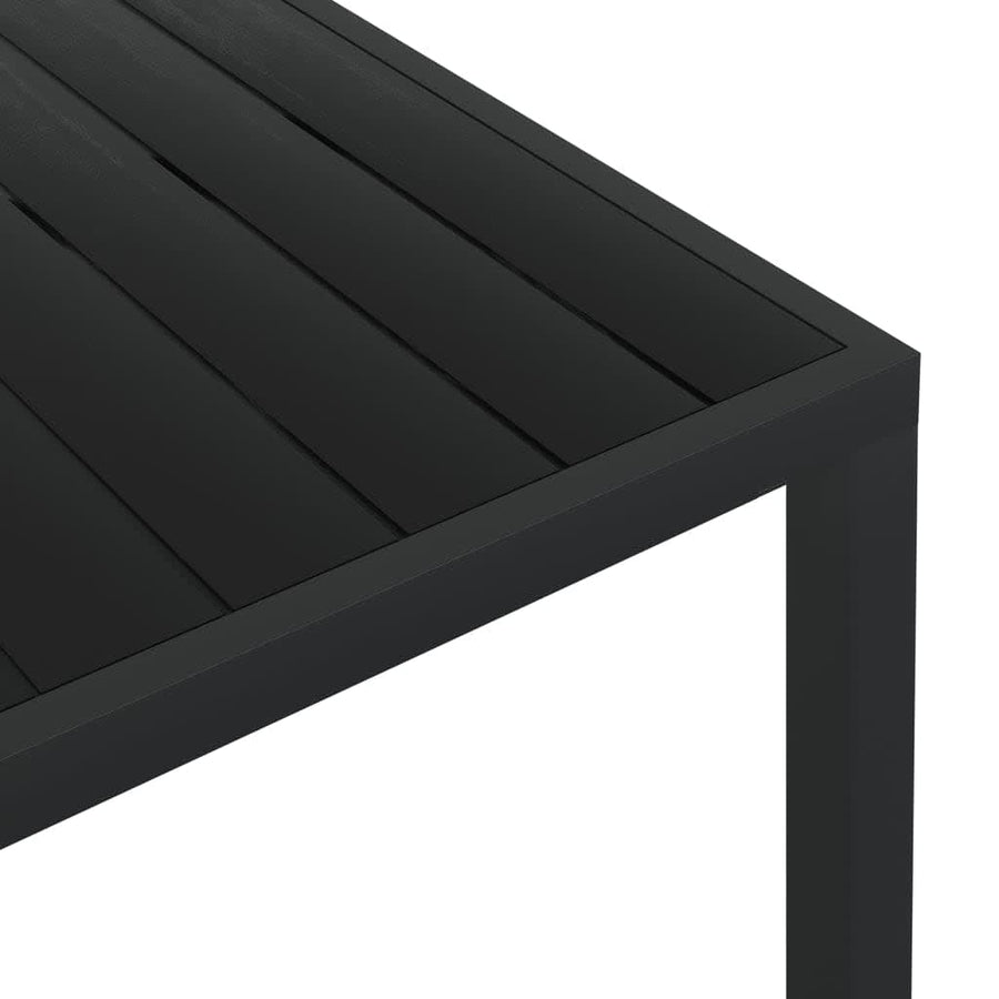 -Delige Tuinset Met Kussens Poly Rattan 9 185 cm tafellengte Grijs