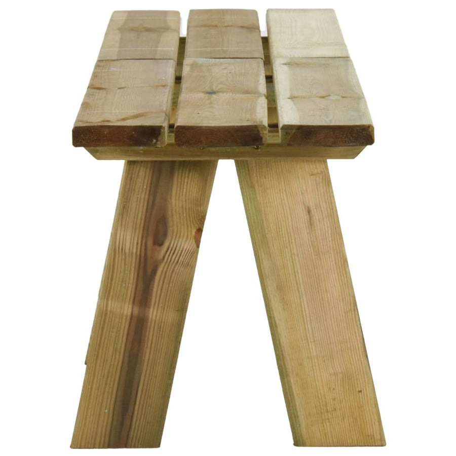 Tuinbank 220 Cm Geïmpregneerd Massief Grenenhout 220 x 38 x 45 cm