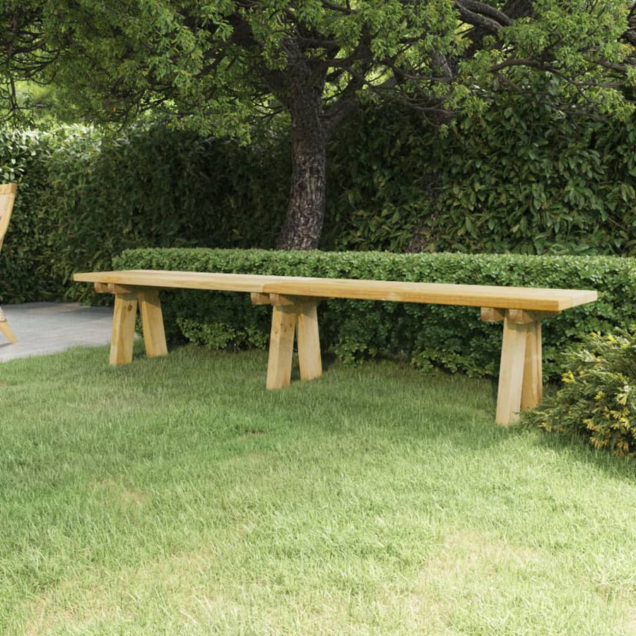 Tuinbank 220 Cm Geïmpregneerd Massief Grenenhout 220 x 38 x 45 cm