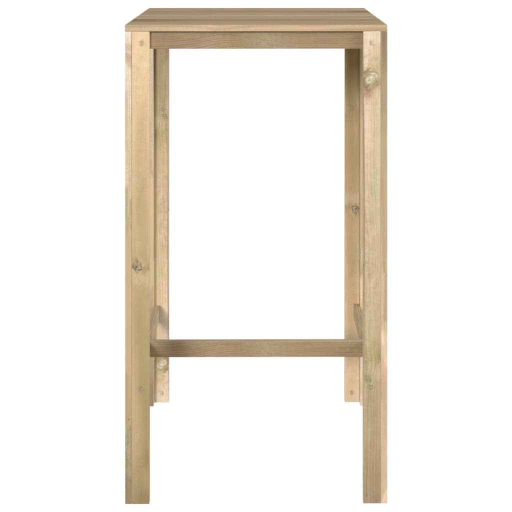 Bartafel Geïmpregneerd Grenenhout 60 x 60 x 110 cm