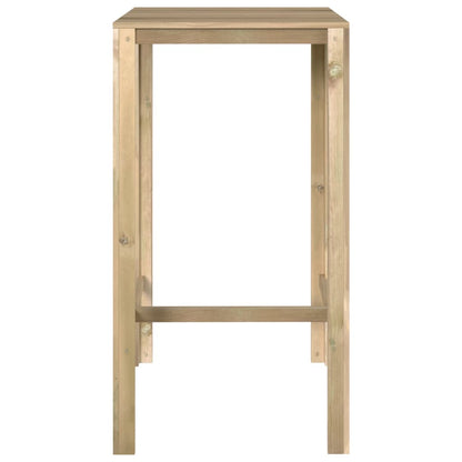 Bartafel Geïmpregneerd Grenenhout 60 x 60 x 110 cm