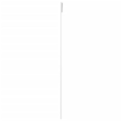 Schuifdeur 90X205 Cm Esg-Glas En Aluminium Wit Zwart