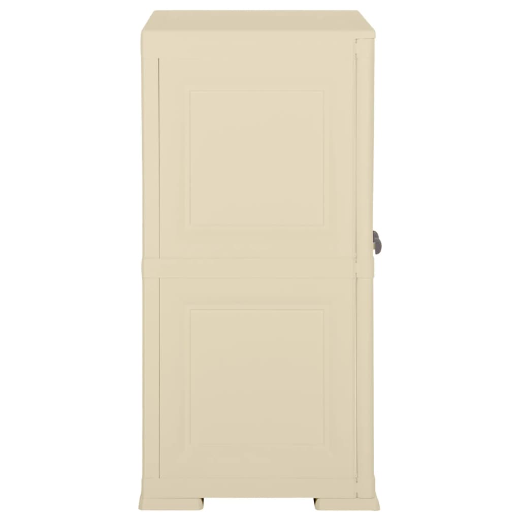 Opbergkast Hout-Look 79X43X85,5 Cm Kunststof Angora 79 x 43 x 85.5 cm Wit