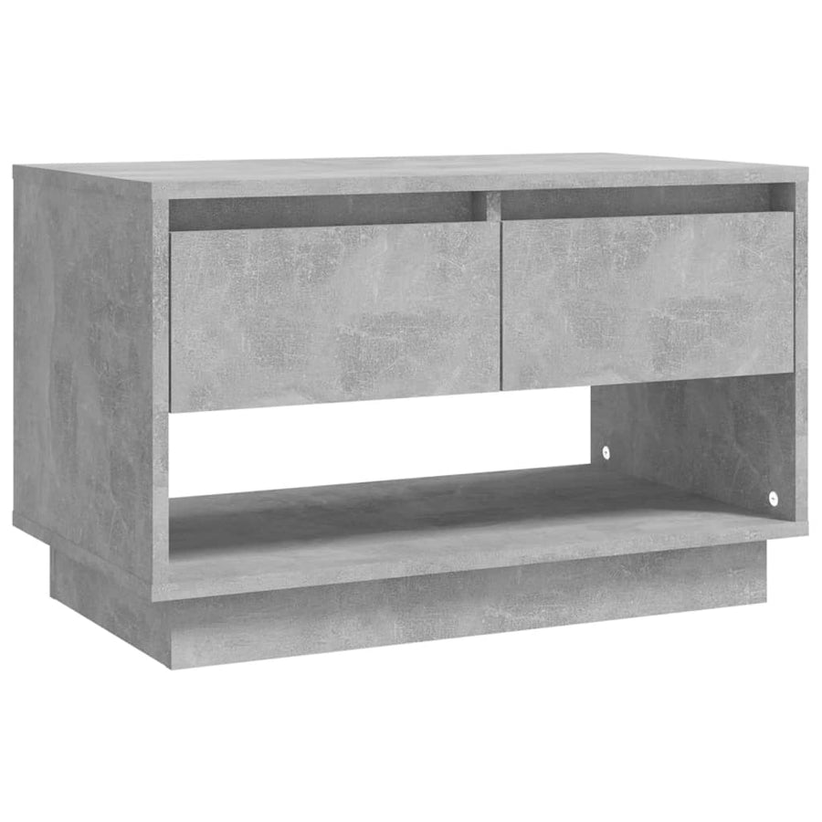 Tv-Meubel 70X4X44 Cm Spaanplaat Betongrijs