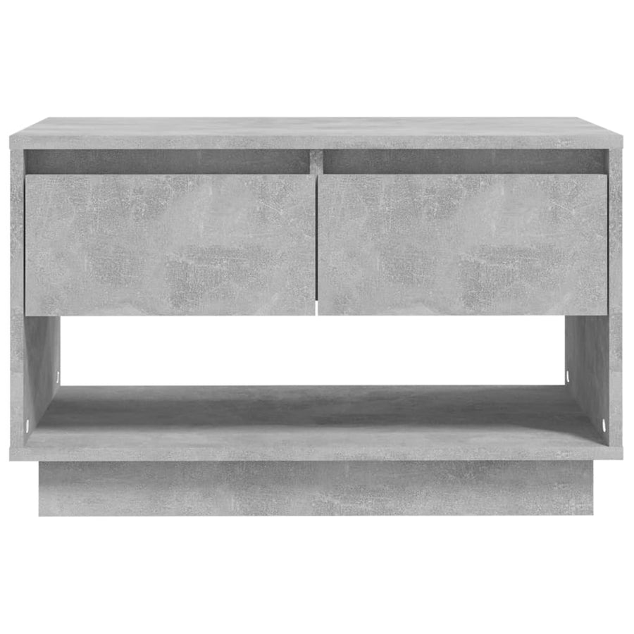 Tv-Meubel 70X4X44 Cm Spaanplaat Betongrijs