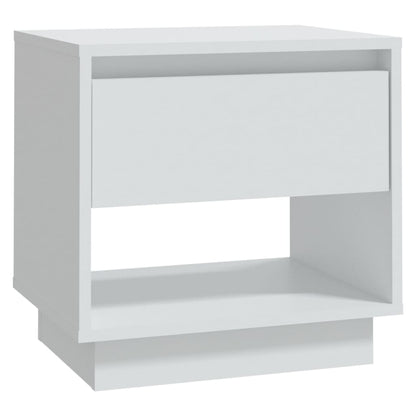 Nachtkastjes 45X34X44 Cm Spaanplaat 2 Wit