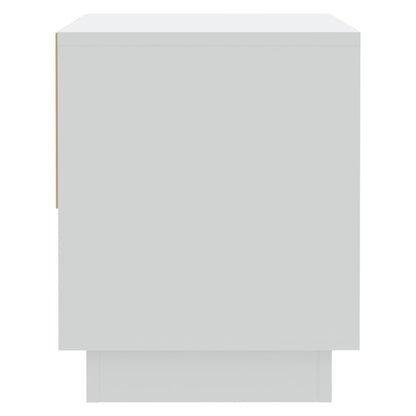 Nachtkastjes 45X34X44 Cm Spaanplaat 2 Wit