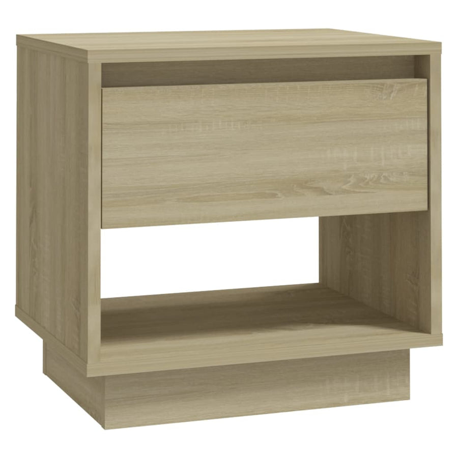 Nachtkastjes 45X34X44 Cm Spaanplaat Kleurig 2 Sonoma eiken
