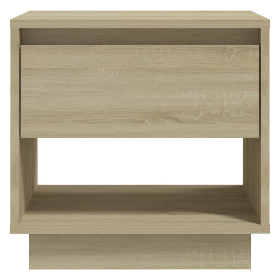 Nachtkastjes 45X34X44 Cm Spaanplaat Kleurig 2 Sonoma eiken