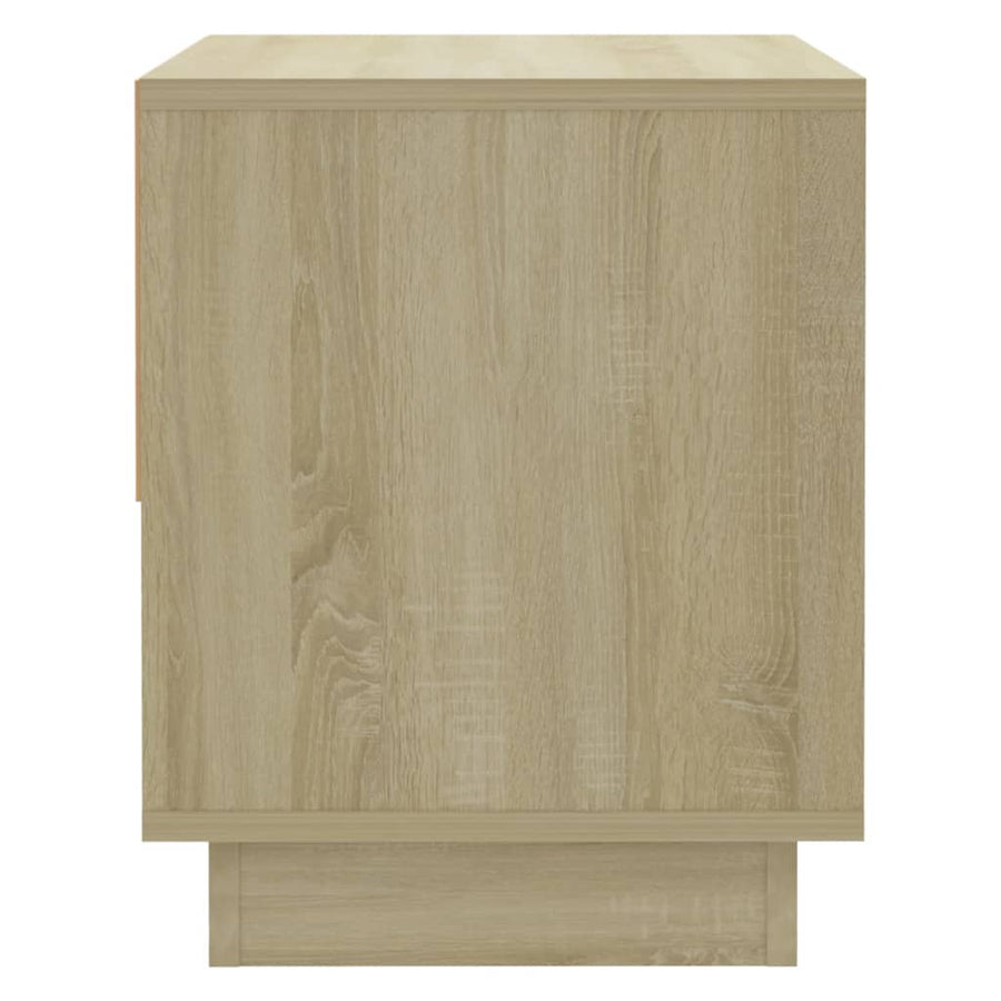 Nachtkastjes 45X34X44 Cm Spaanplaat Kleurig 2 Sonoma eiken