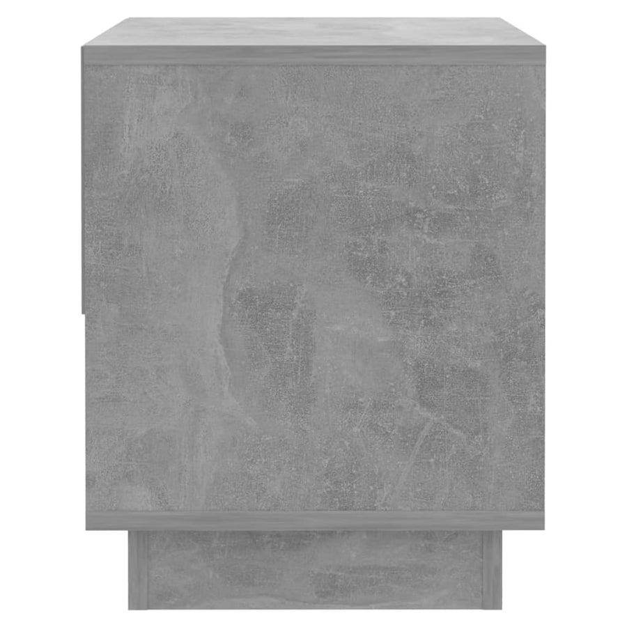 Nachtkastjes 45X34X44 Cm Spaanplaat 2 Betongrijs