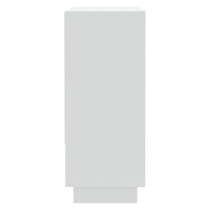 Dressoir 97X31X75 Cm Bewerkt Hout Wit
