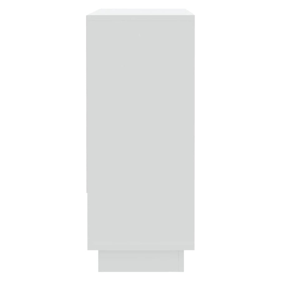 Dressoir 97X31X75 Cm Bewerkt Hout Wit