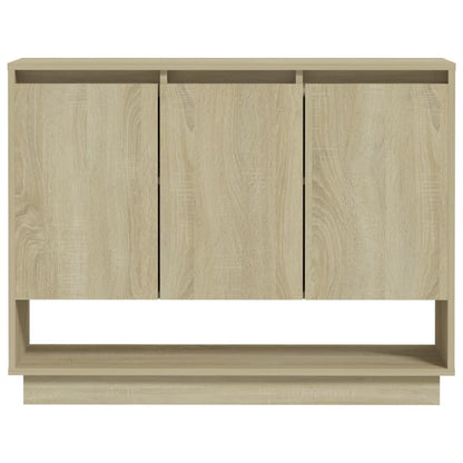 Dressoir 97X3X75 Cm Spaanplaat Kleurig Sonoma eiken