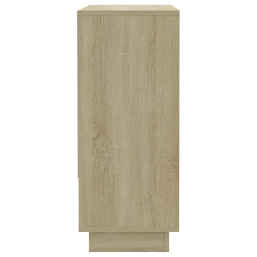 Dressoir 97X3X75 Cm Spaanplaat Kleurig Sonoma eiken