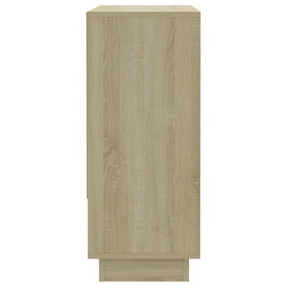 Dressoir 97X3X75 Cm Spaanplaat Kleurig Sonoma eiken
