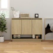 Dressoir 97x31x75 cm spaanplaat sonoma eiken