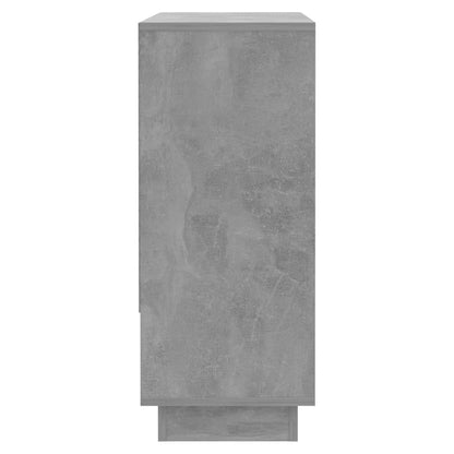 Dressoir 97X31X75 Cm Spaanplaat Betongrijs