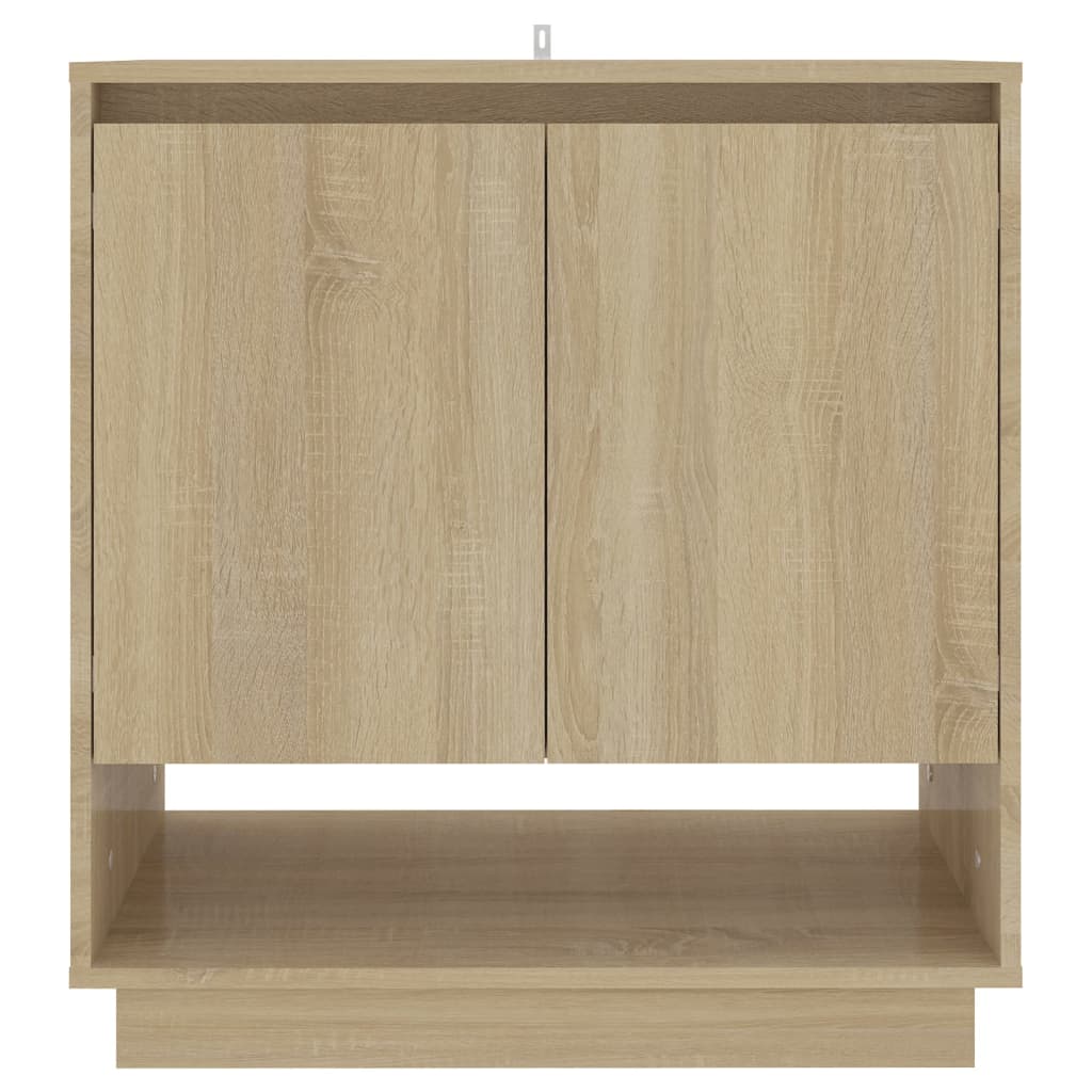 Dressoir 70X4X75 Cm Spaanplaat Kleurig Sonoma eiken