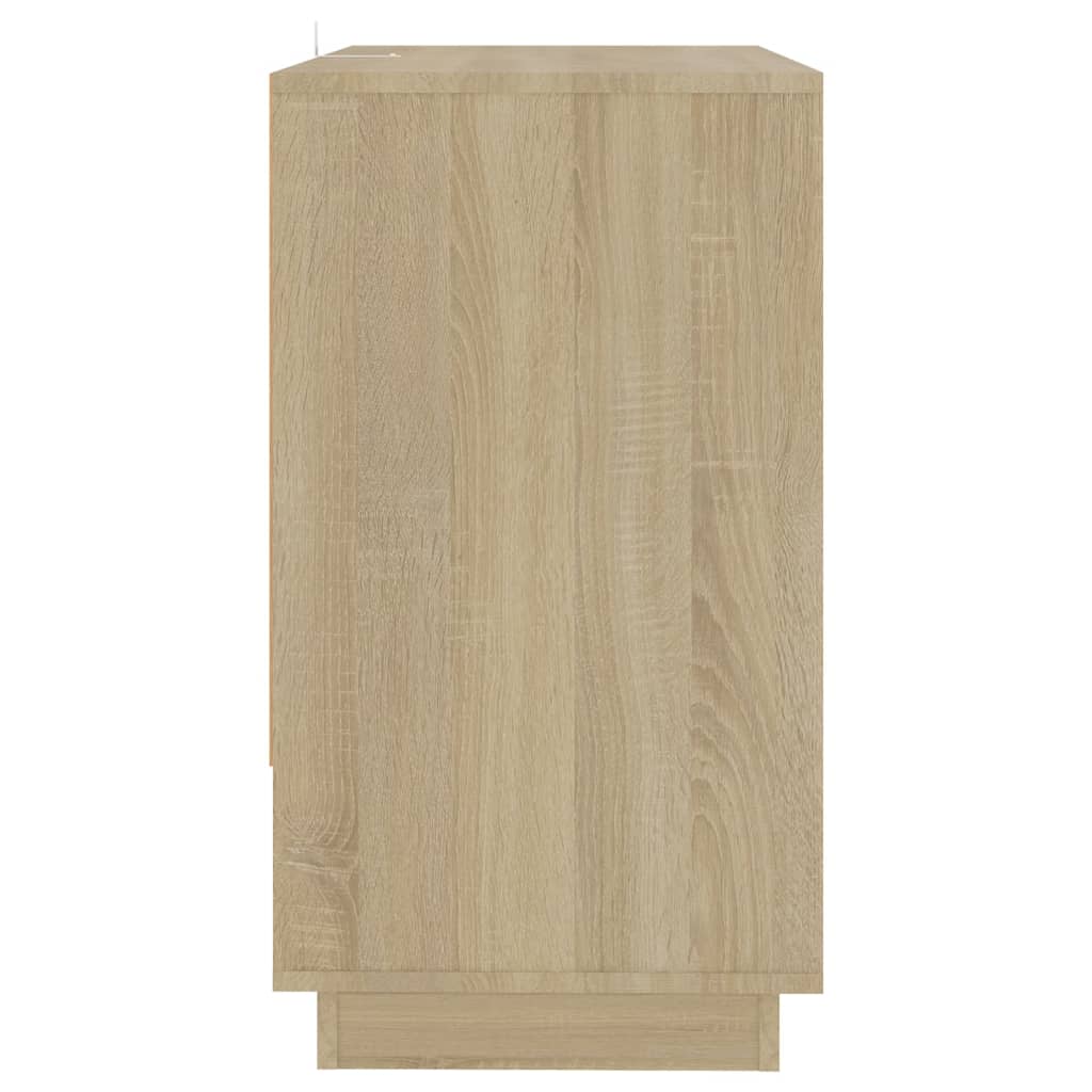 Dressoir 70X4X75 Cm Spaanplaat Kleurig Sonoma eiken