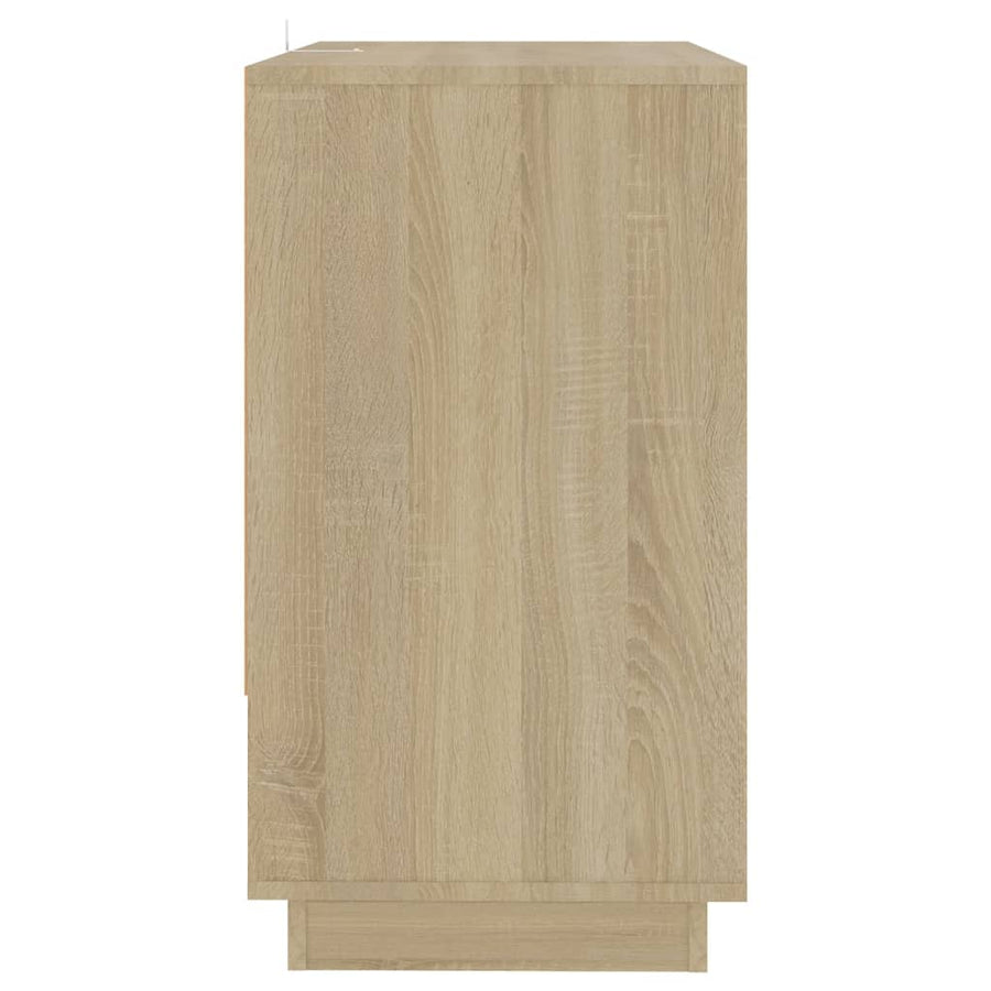 Dressoir 70X4X75 Cm Spaanplaat Kleurig Sonoma eiken