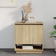 Dressoir 70x41x75 cm spaanplaat sonoma eiken