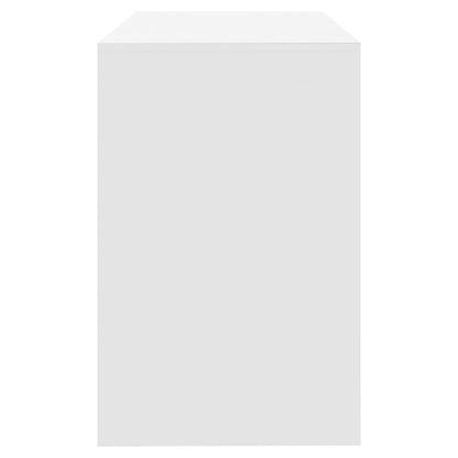Bureau 101X50X76,5 Cm Spaanplaat Wit