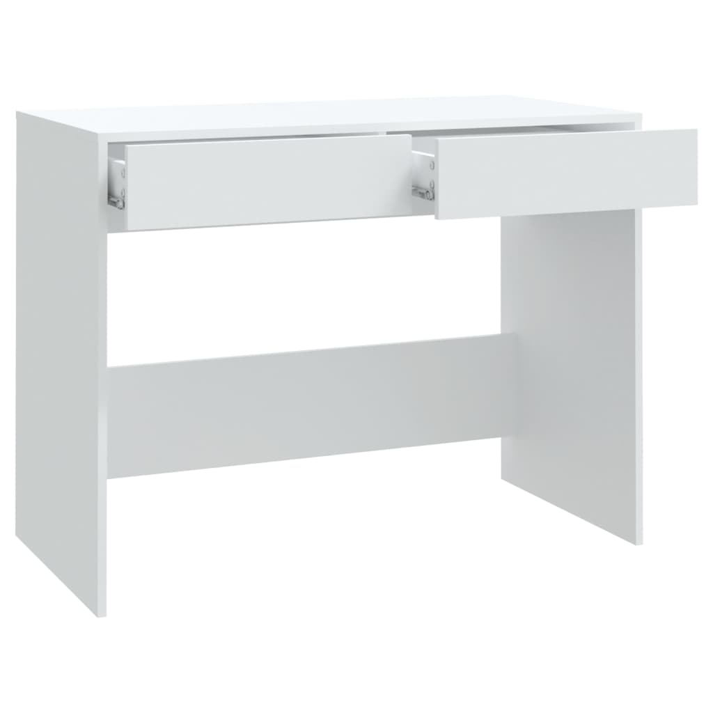 Bureau 101X50X76,5 Cm Spaanplaat Wit