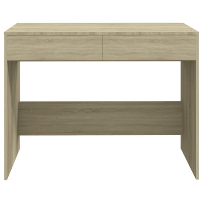 Bureau 101X50X76,5 Cm Spaanplaat Kleurig Sonoma eiken