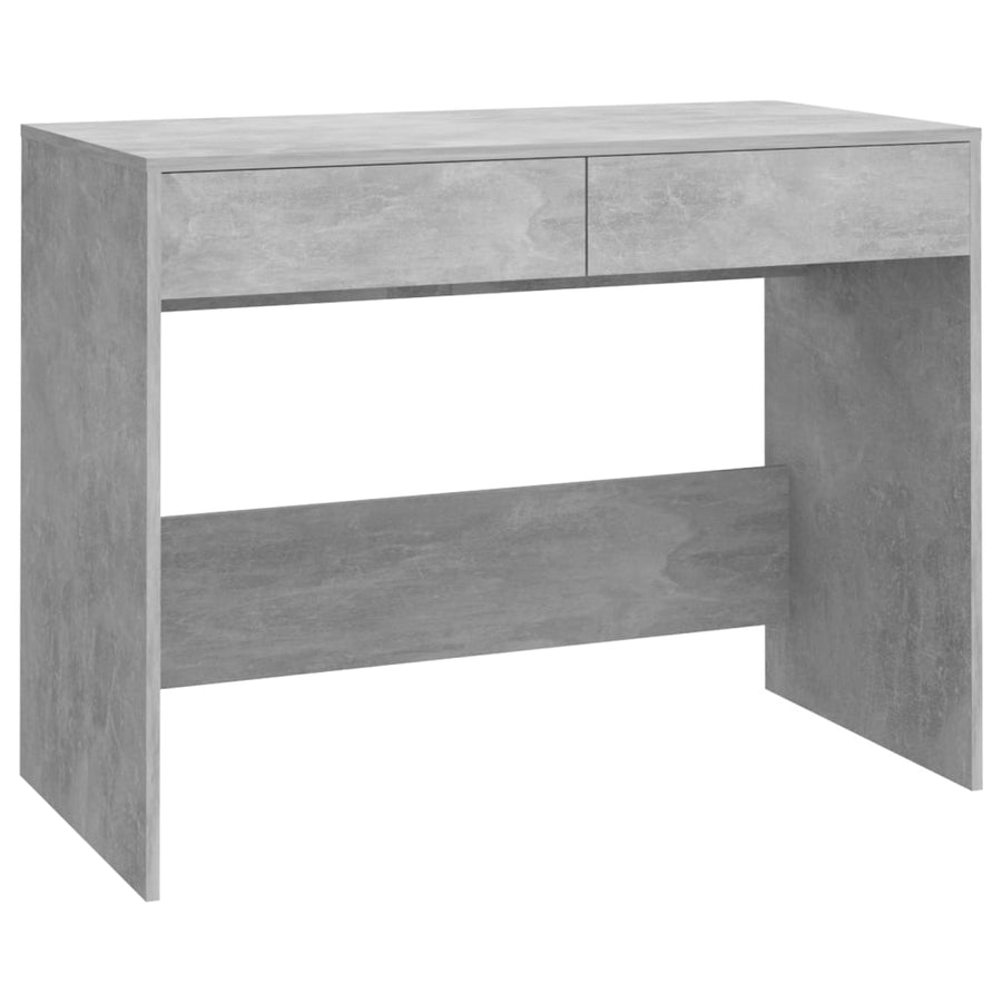 Bureau 101X50X76,5 Cm Spaanplaat Betongrijs