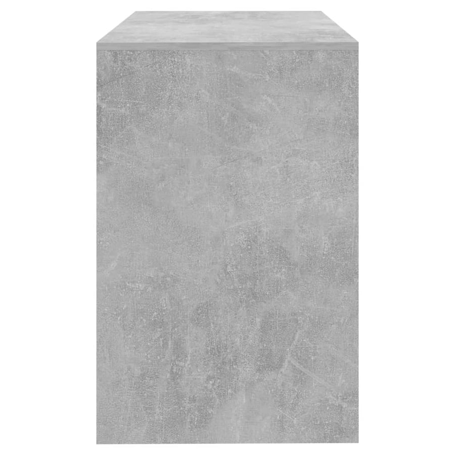 Bureau 101X50X76,5 Cm Spaanplaat Betongrijs