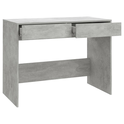 Bureau 101X50X76,5 Cm Spaanplaat Betongrijs