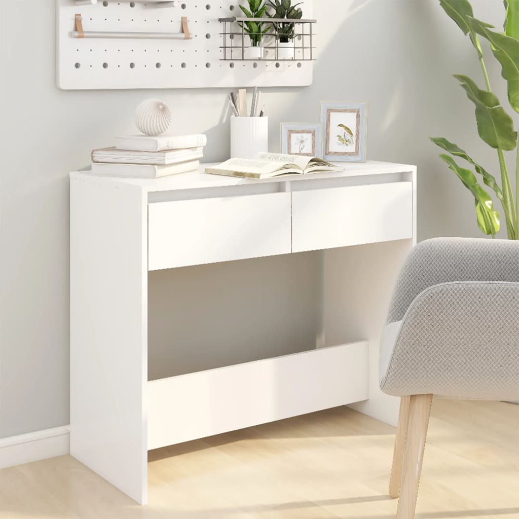 Wandtafel 89X4X76,5 Cm Staal Wit