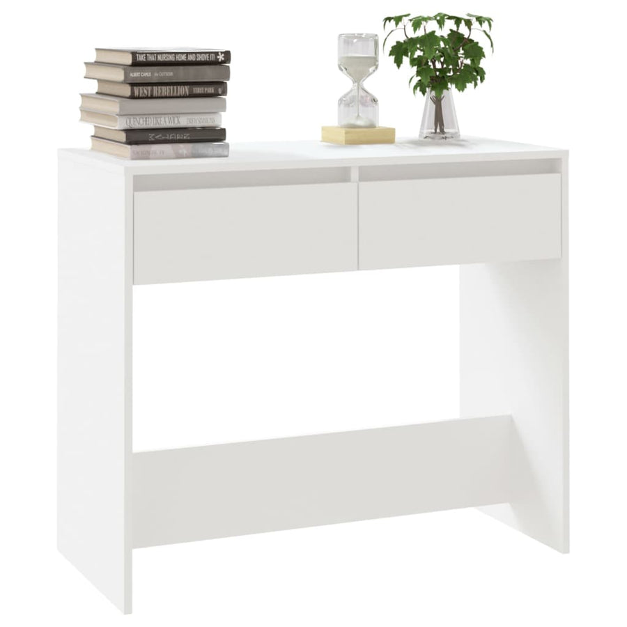 Wandtafel 89X4X76,5 Cm Staal Wit